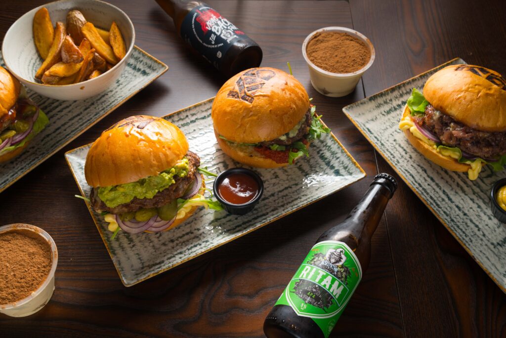 krafter burger meni